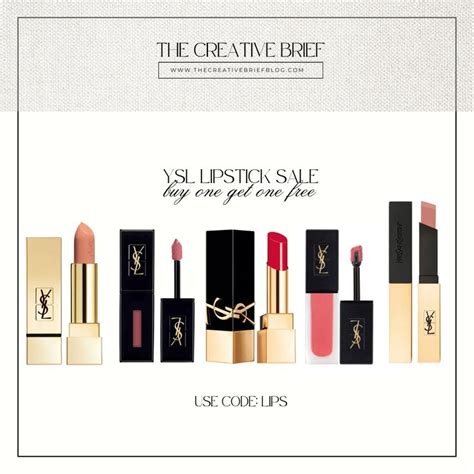 ysl fragrance bogo|ysl beauty lipstick sale.